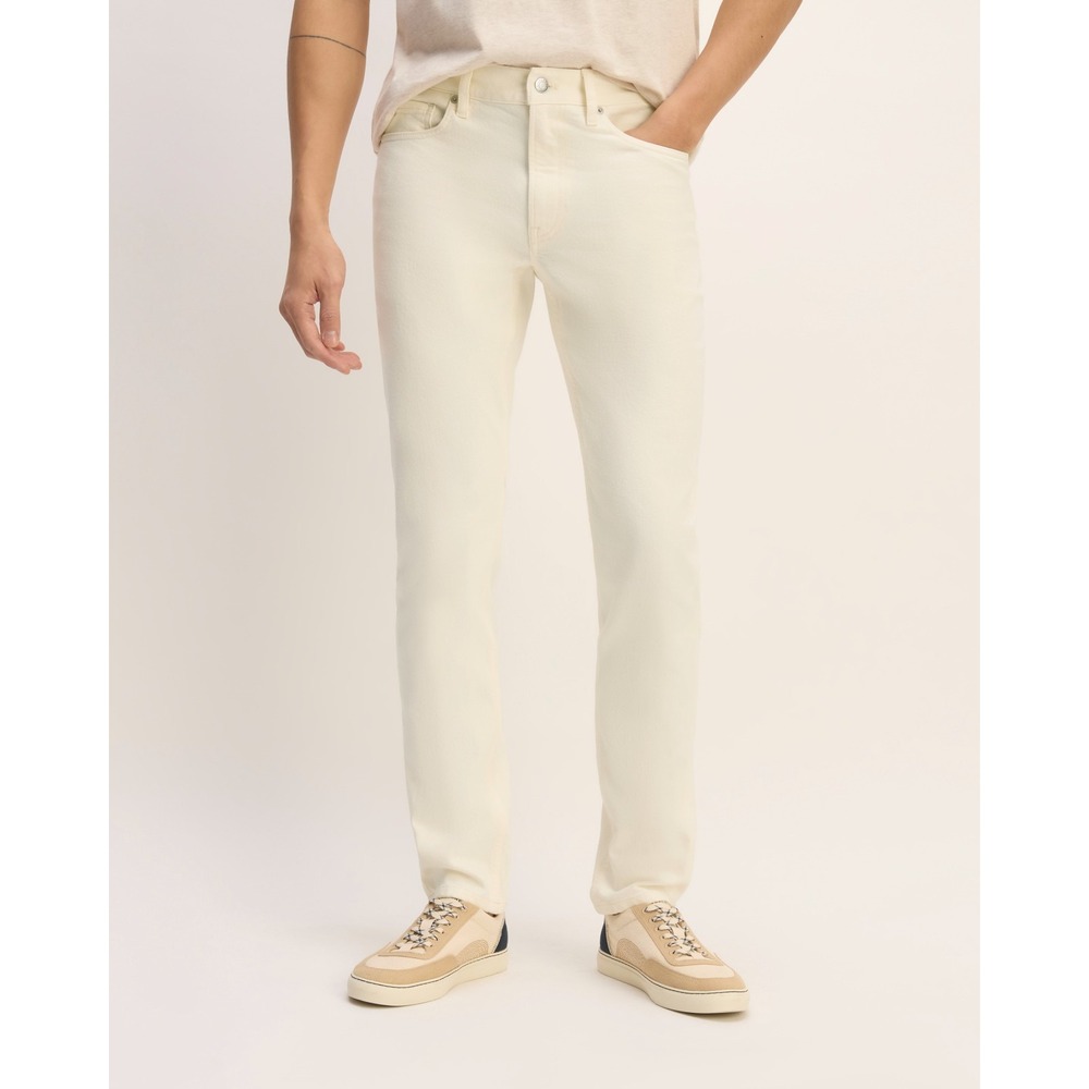 EVERLANE Men's The Organic Cotton Slim-Fit Jean - Calico Ecru‎ Size 28x30
